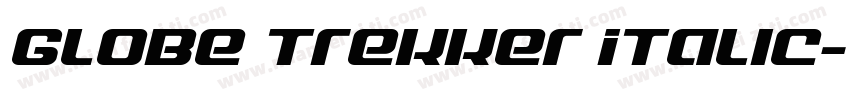 Globe Trekker Italic字体转换